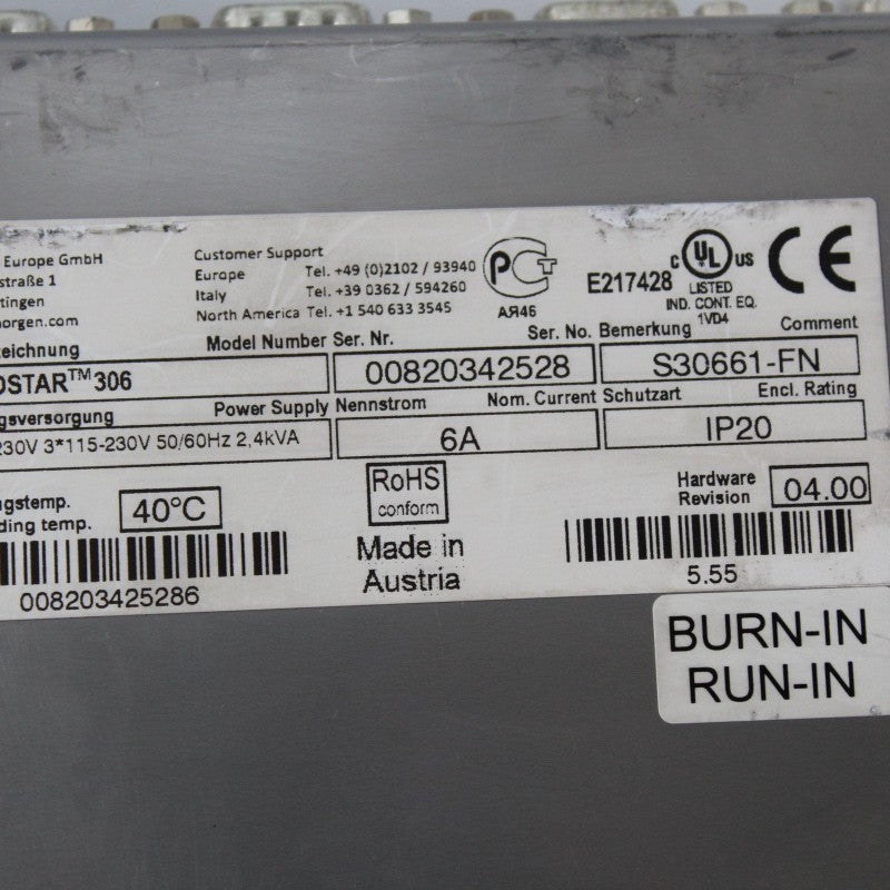 Kollmorgen SERVOSTAR TM306 S30661-FN伺服驅動器