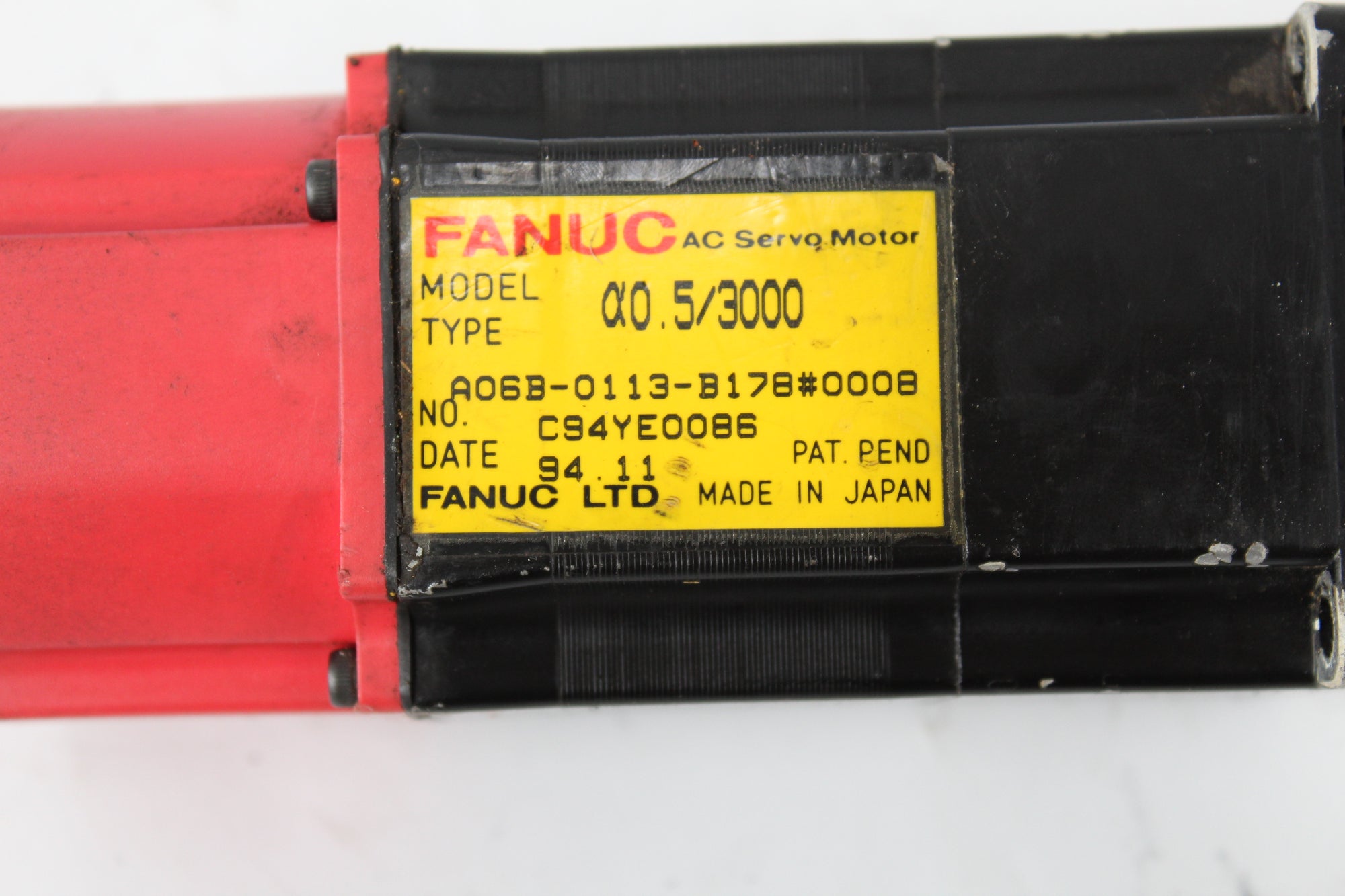 Fanuc AC Servo Motor A06B-0113-B178#0008