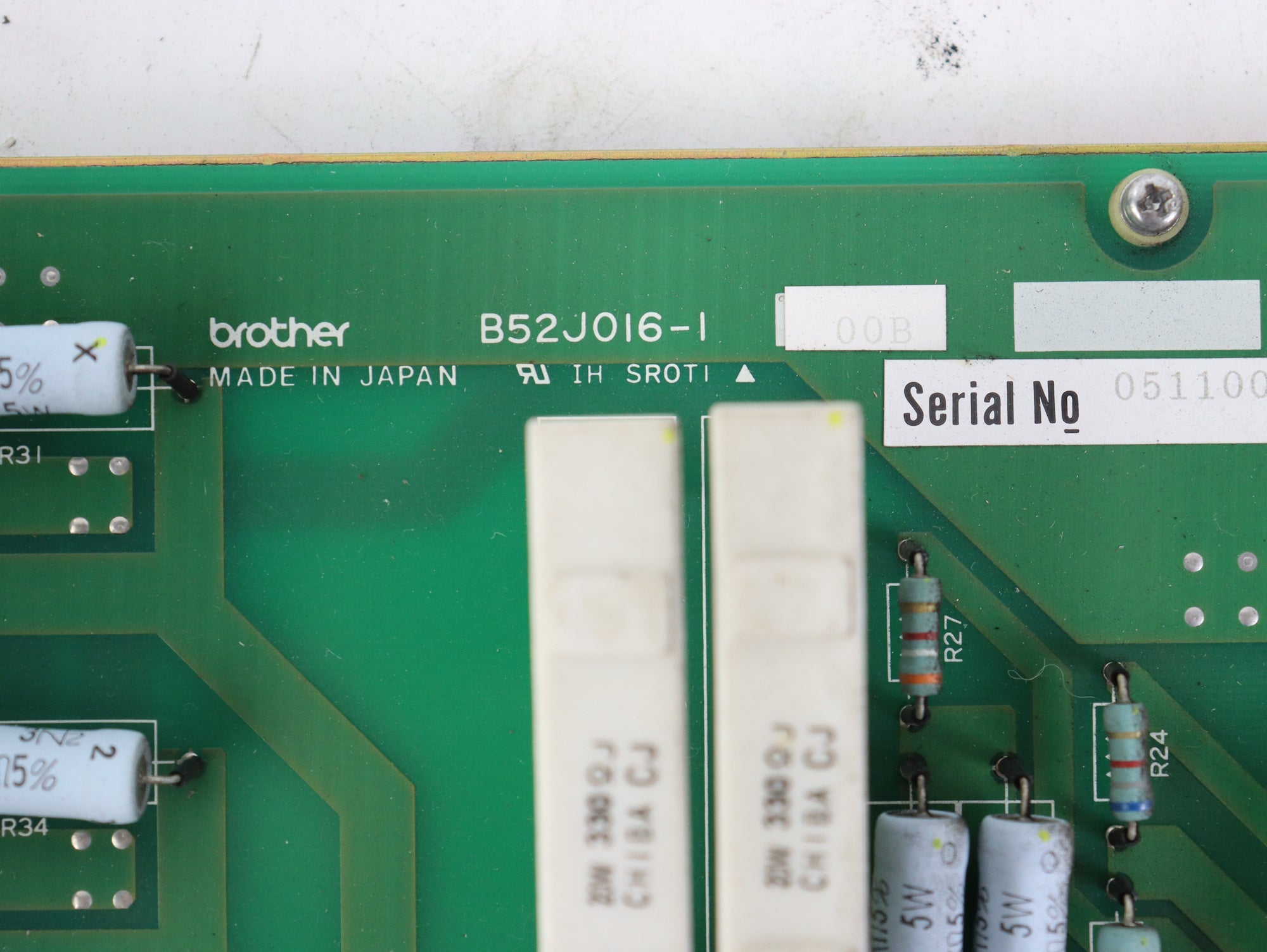 Brother B52J0I6-I 電路板