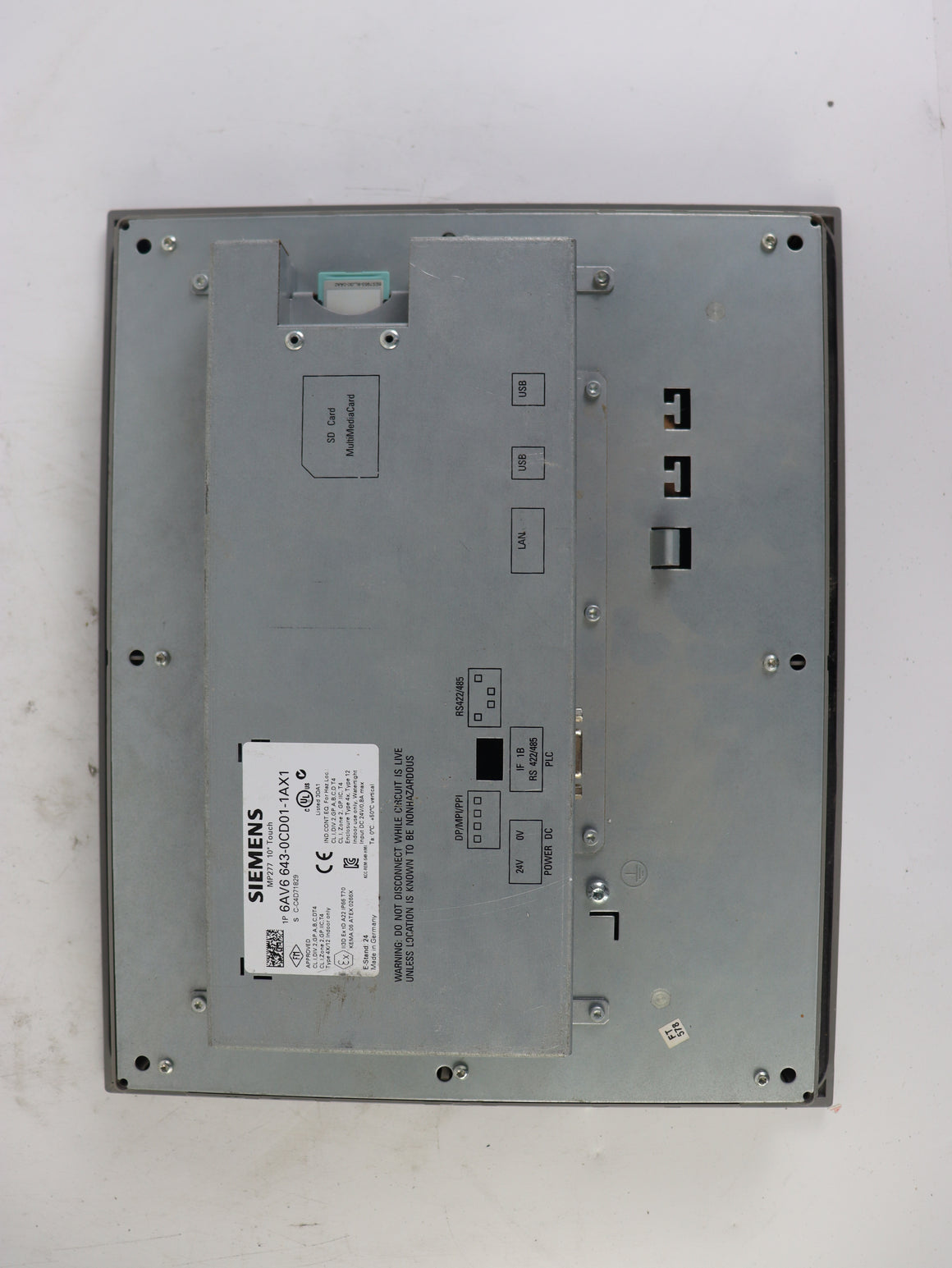 SIEMENS 6AV6643-0CD01-1AX1 Touch Screen - Rockss Automation