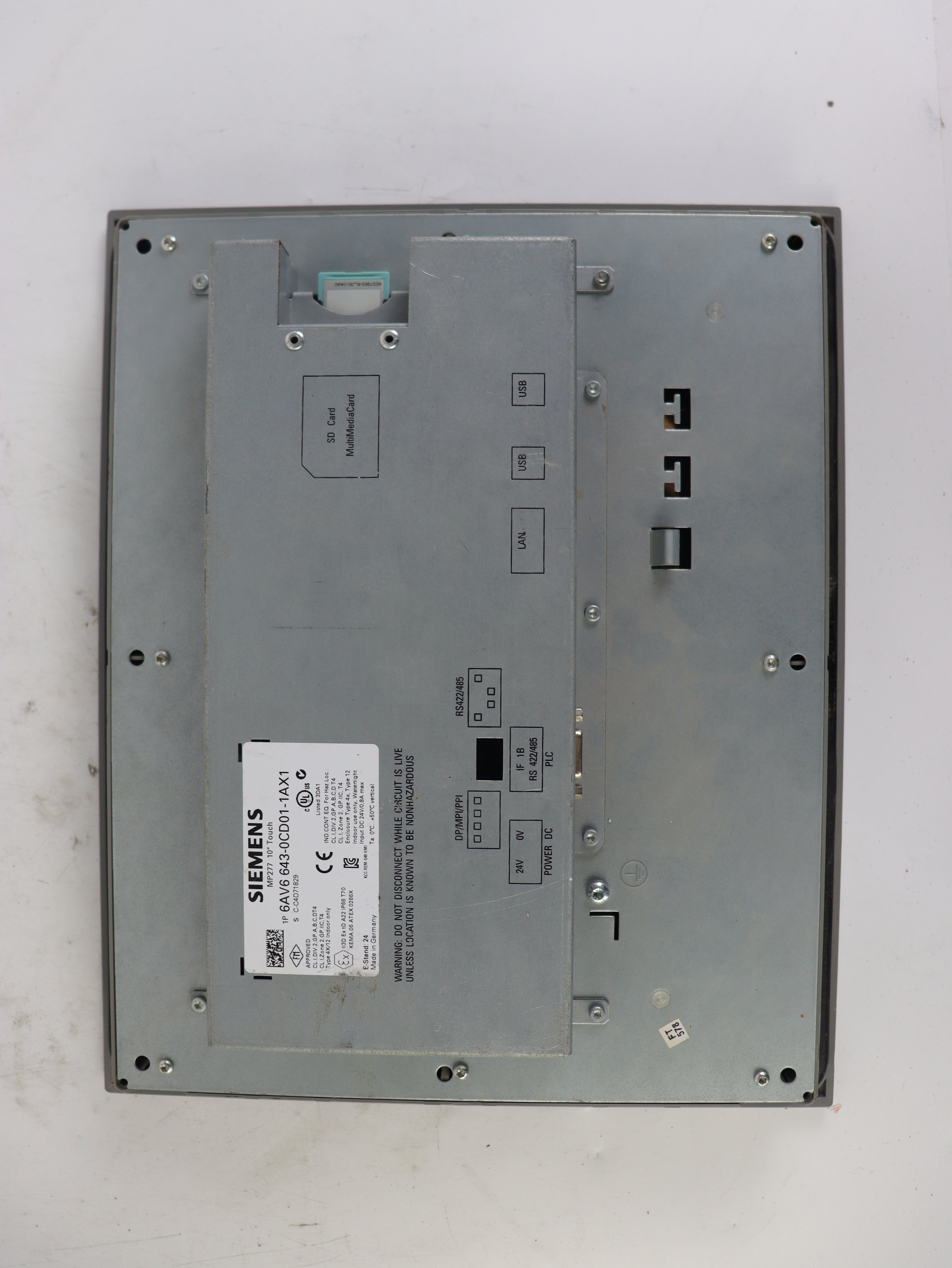 SIEMENS 6AV6643-0CD01-1AX1 Touch Screen - Rockss Automation