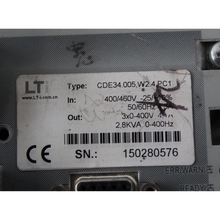 Load image into Gallery viewer, Lust CDE34.005.W2.4.PC1 Servo Drive Input 400/460V  -25/+10%