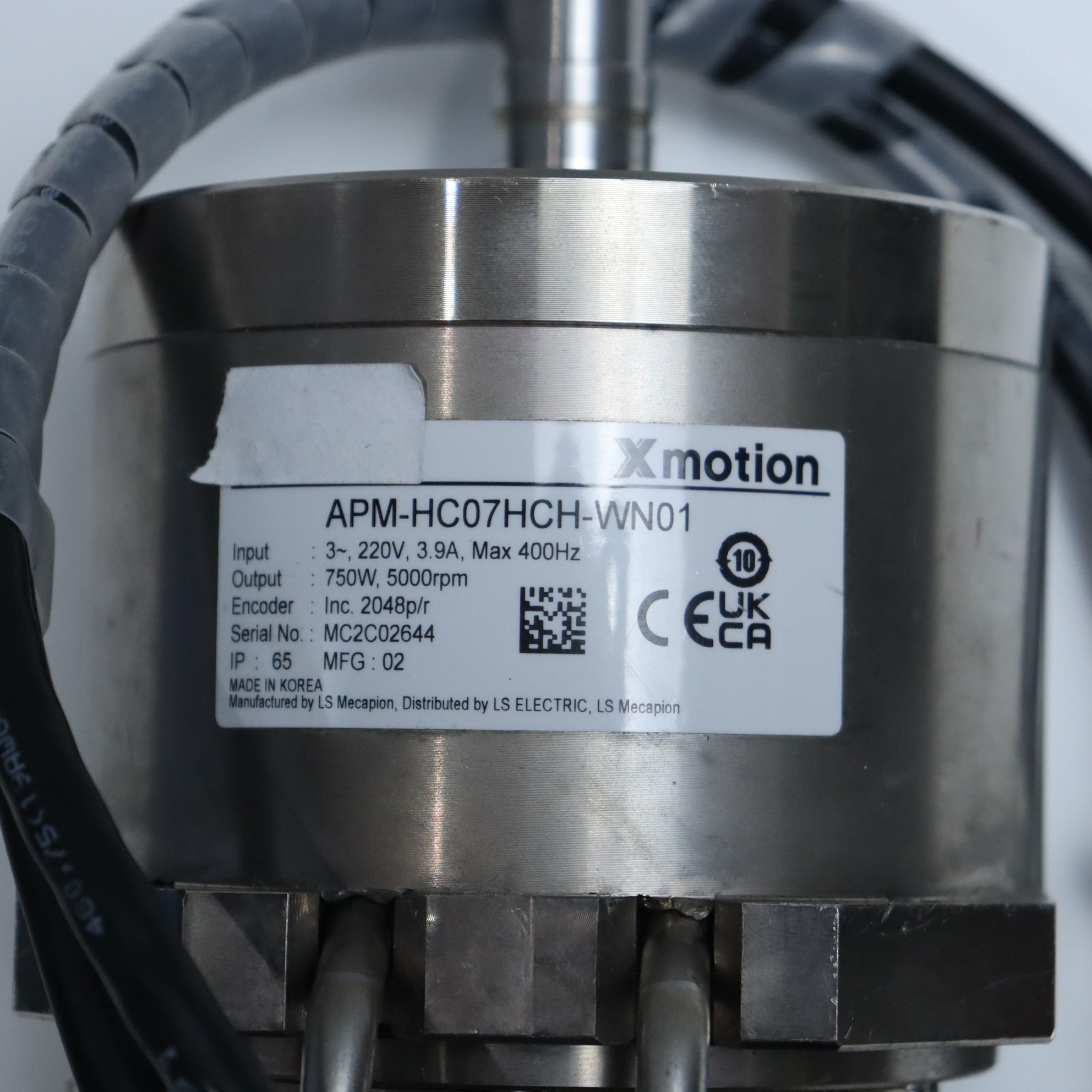 LS APM-HC07HCH-WN01電機