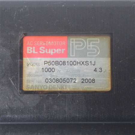 SANYO P50B08100HXS1J AC Servo Motor - Rockss Automation