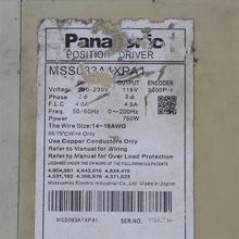 將圖片載入圖庫檢視器 Panasonic MSS083A1XPA1 Position Driver