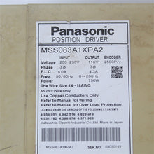 Load image into Gallery viewer, Panasonic MSS083A1XPA2 Position Driver