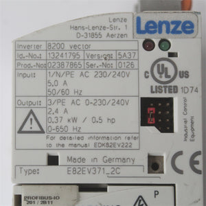 Lenze E82EV371-2C Inverter