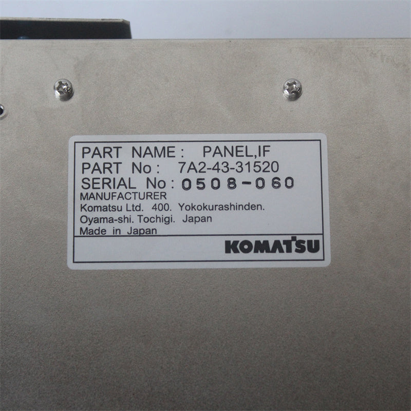 KOMATSU 7A2-43-31520 Controller - Rockss Automation