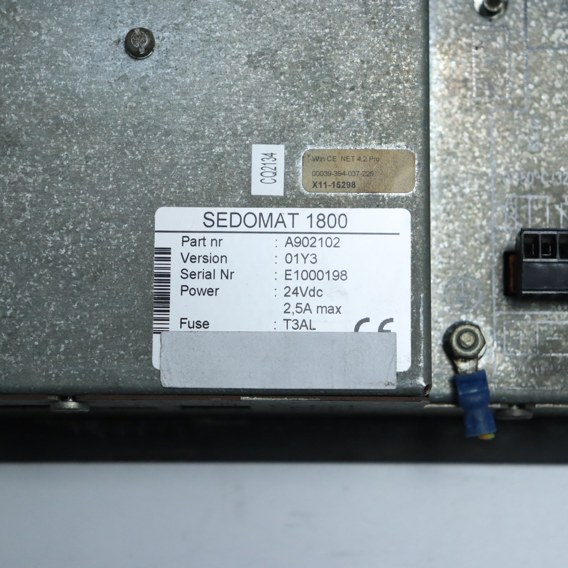 SEDOMAT SEDOMAT 1800染色機電腦