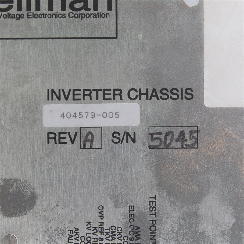 Spellman X2937 電源