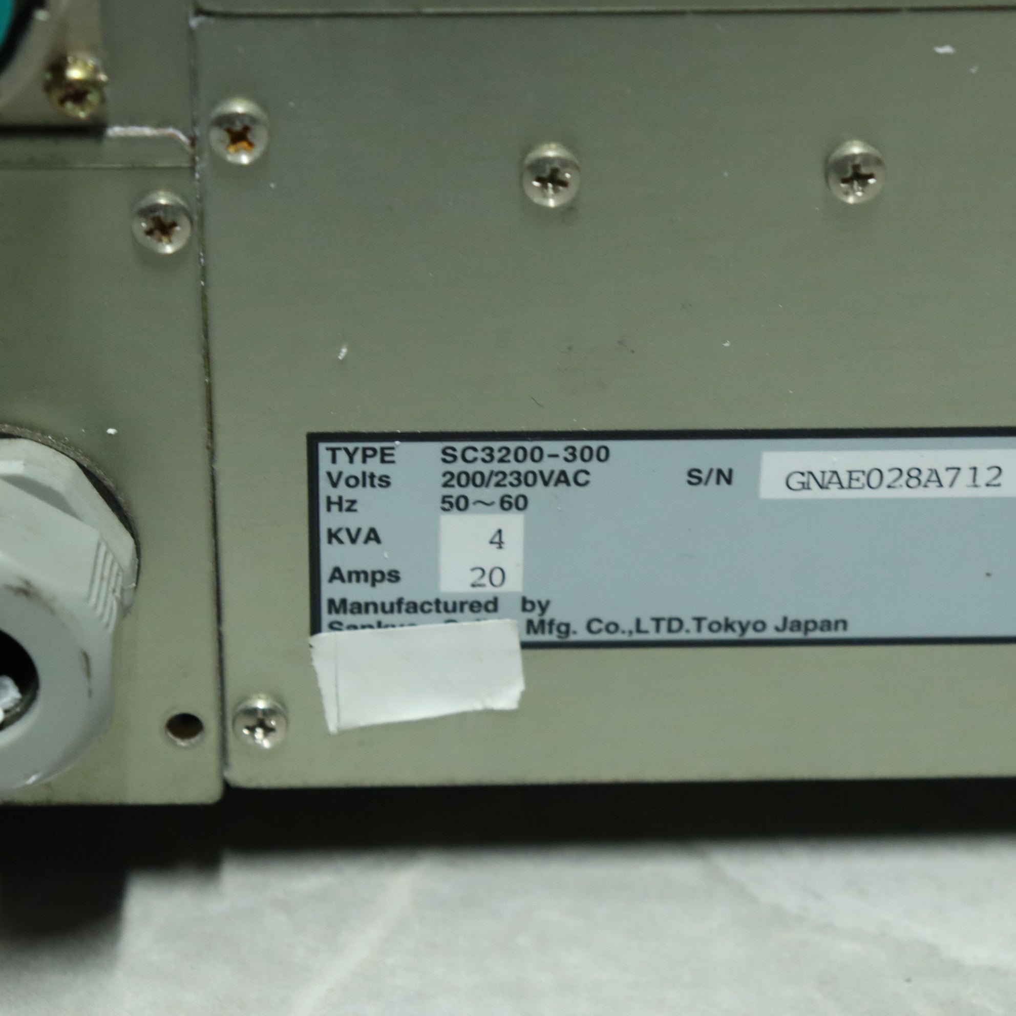 SANKYO SC3200-300機器人控制櫃