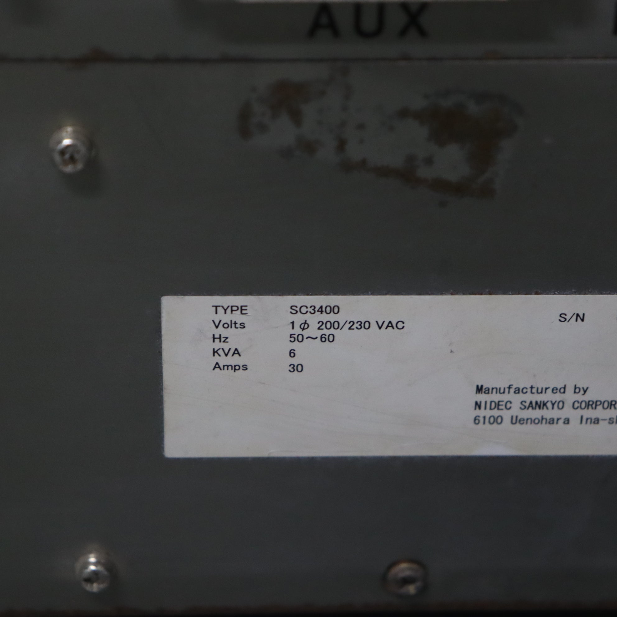 SANKYO SC3400機器人控制櫃