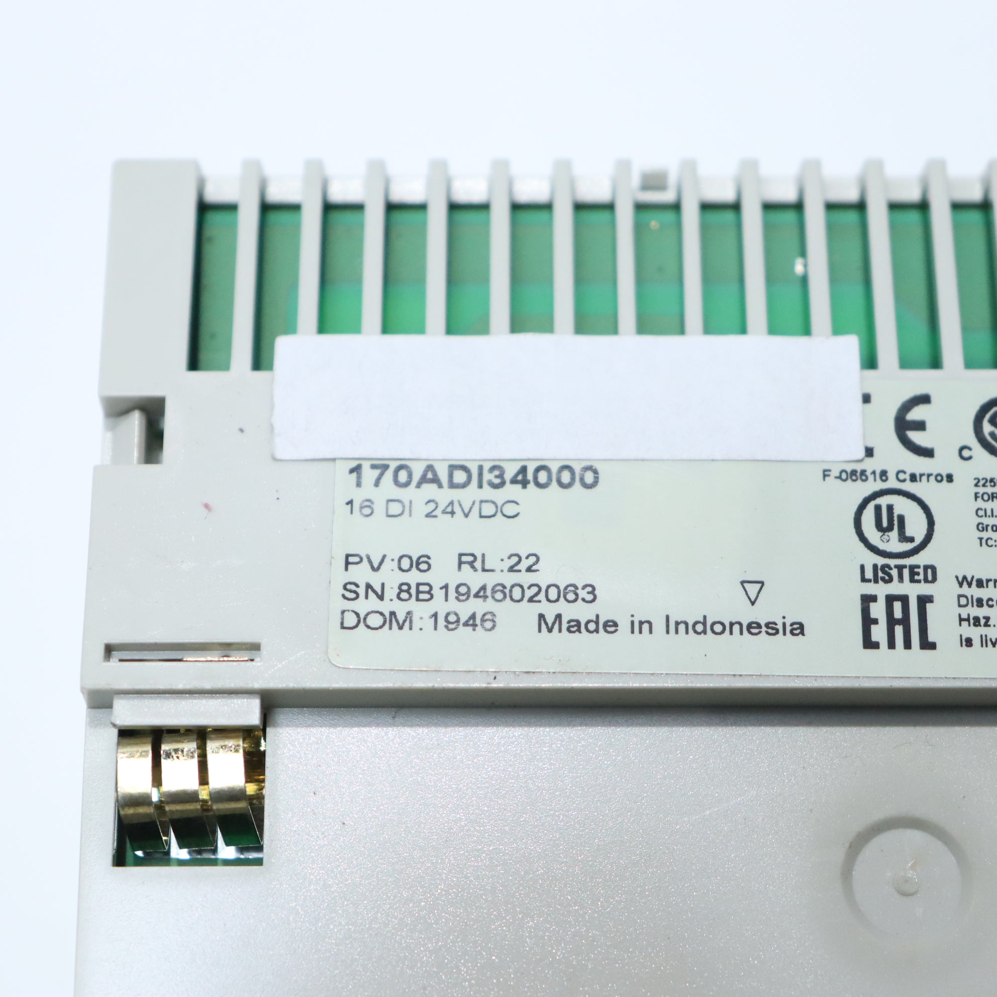 施耐德170ADI34000離散量輸入模組