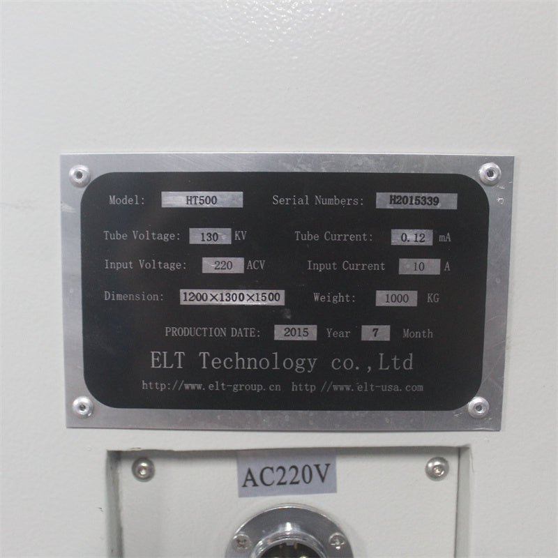 ELT HT500 X-Ray Flaw Detection Equipment - Rockss Automation
