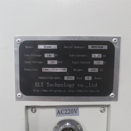 ELT HT500 X-Ray Flaw Detection Equipment - Rockss Automation