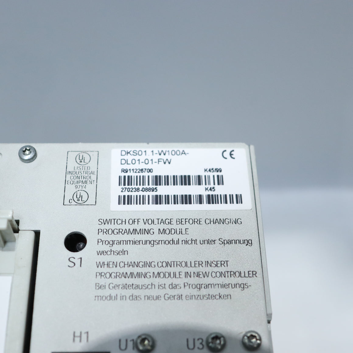 REXROTH  Drive  DKS01.1-W100A-DL01-01-FW - Rockss Automation