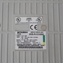 將圖片載入圖庫檢視器 MITSUBISHI MDS-R-V2-6060 Servo Drive Unit