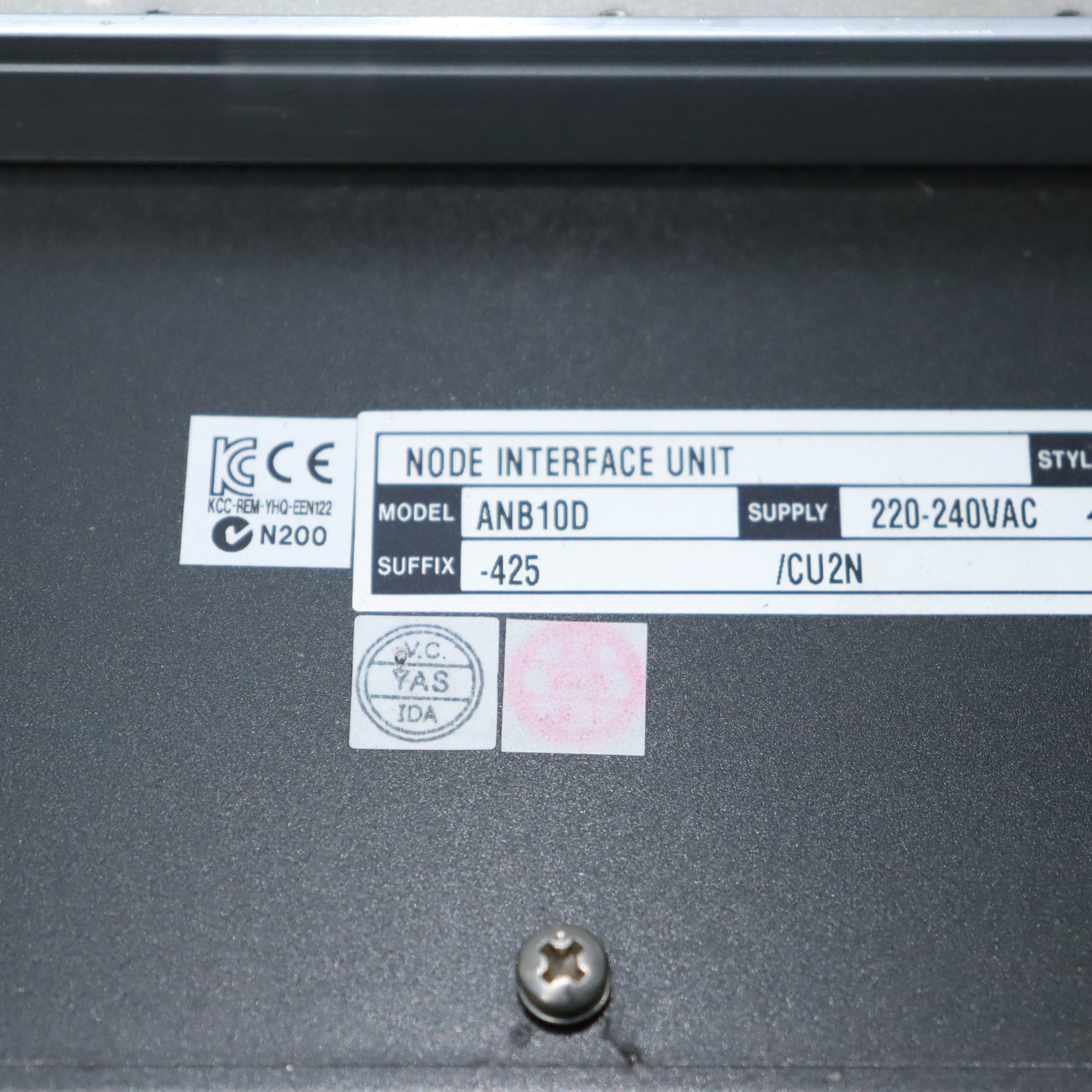 橫河 ANB10D-425 PLC底座