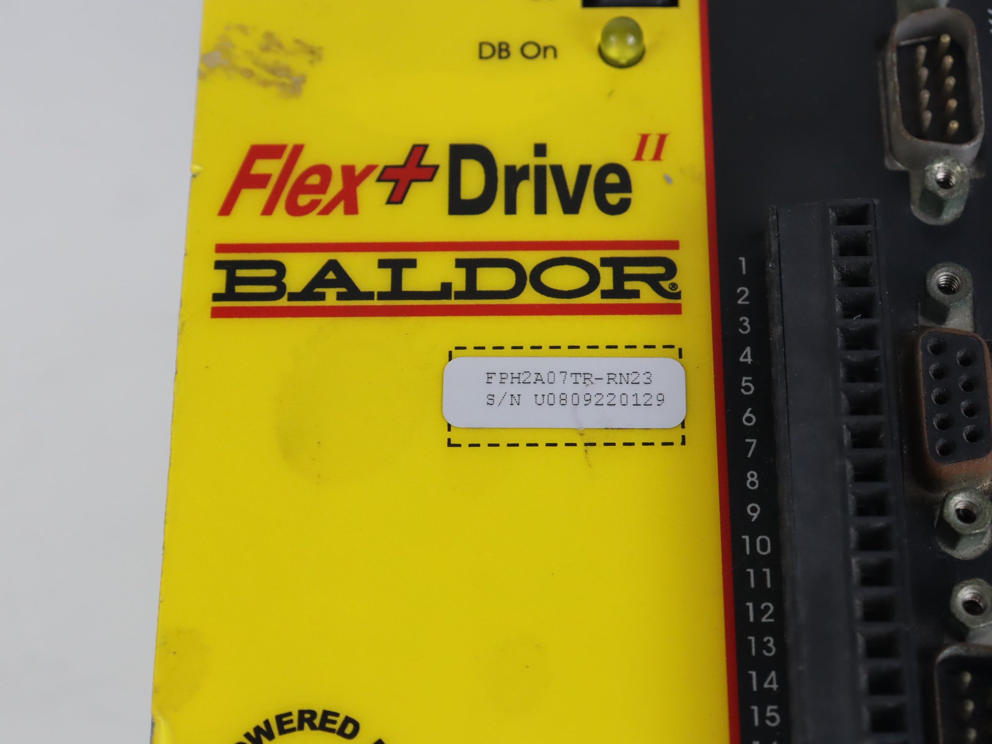 BALDOR FPH2A07TR-RN23伺服驅動器