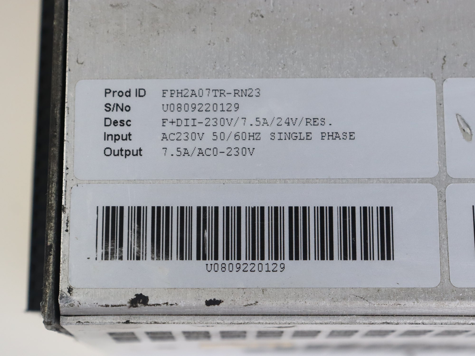 BALDOR FPH2A07TR-RN23伺服驅動器