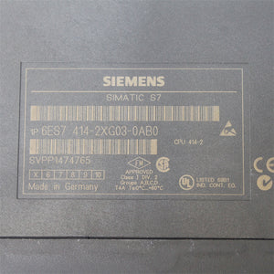 SIEMENS 6ES7414-2XG03-0AB0 CPU Module