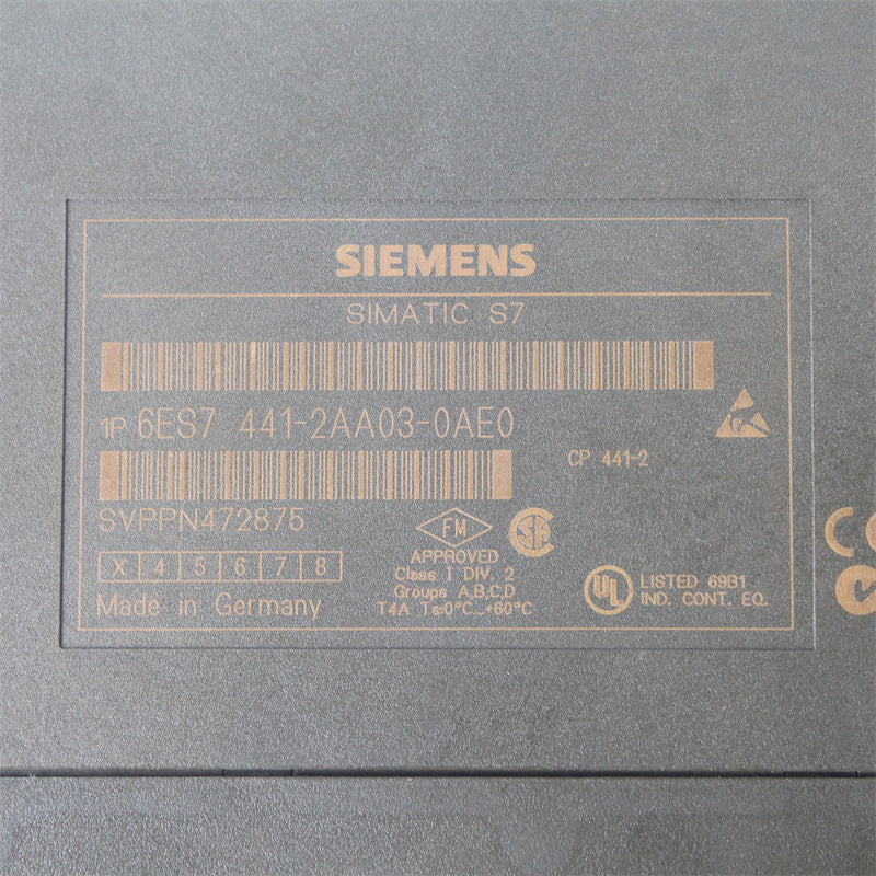 西門子 6ES7441-2AA03-0AE0 通訊模組