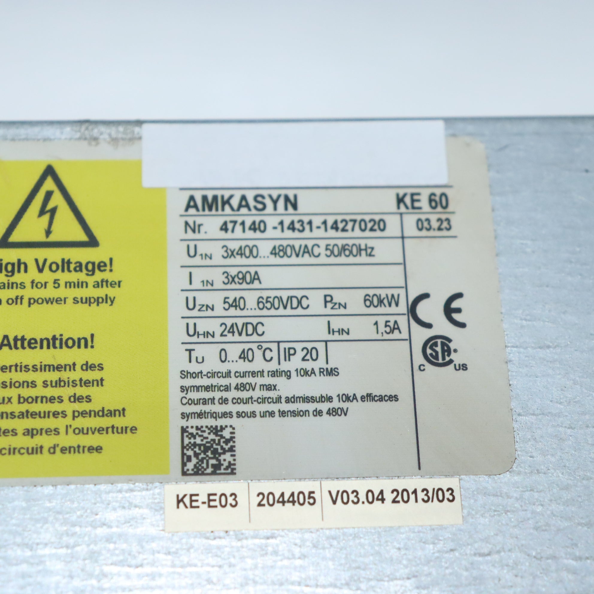AMK AMKASYN-KE60 Servo driver