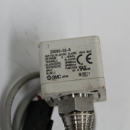 SMC ZSE80-02-R ZSE8002R Pressure Switch - Rockss Automation
