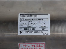 Load image into Gallery viewer, YASKAWA USAHEM-03-TE22 AC Servo Motor