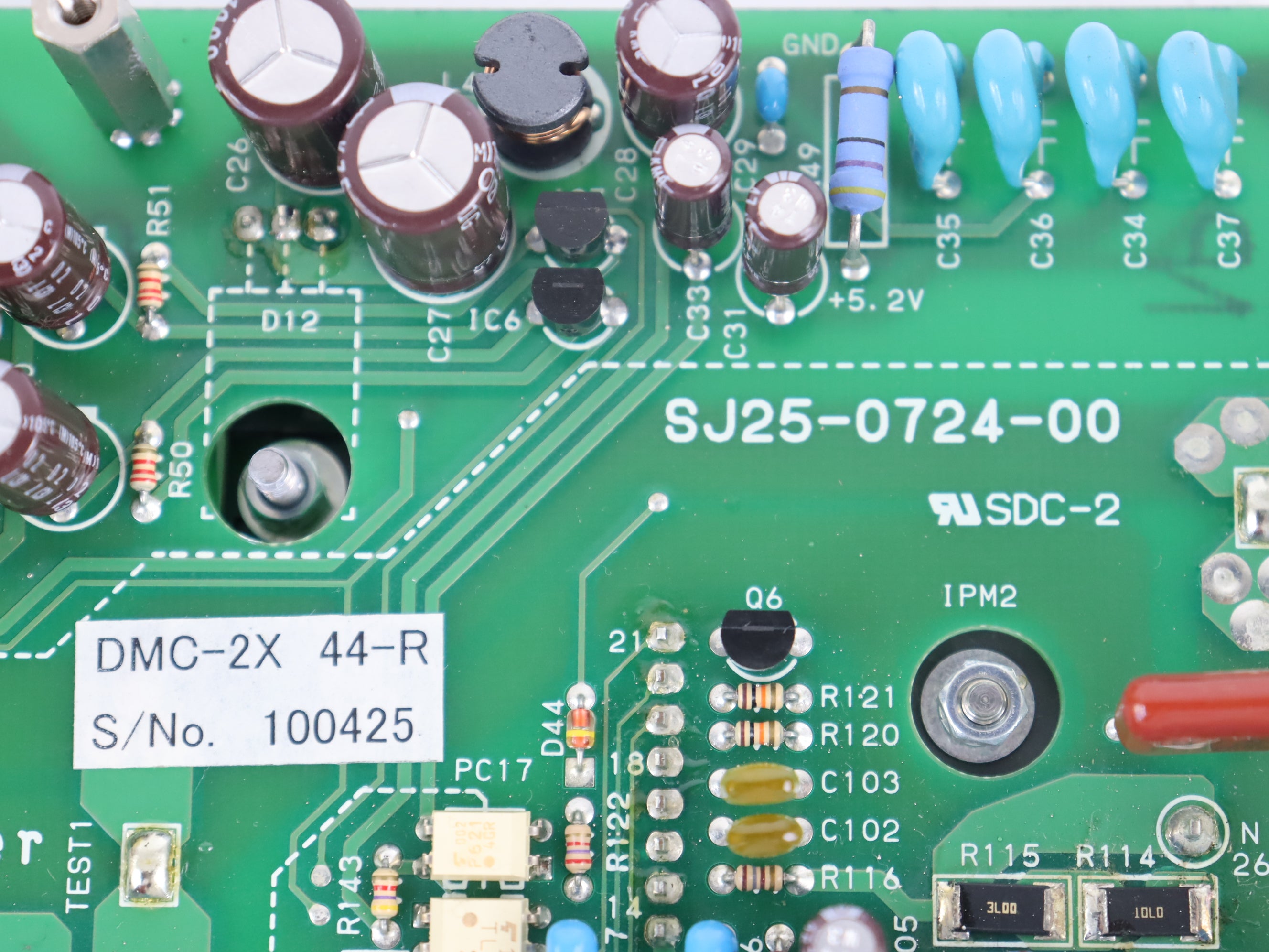 DYNAX SJ25-0724-00 Board