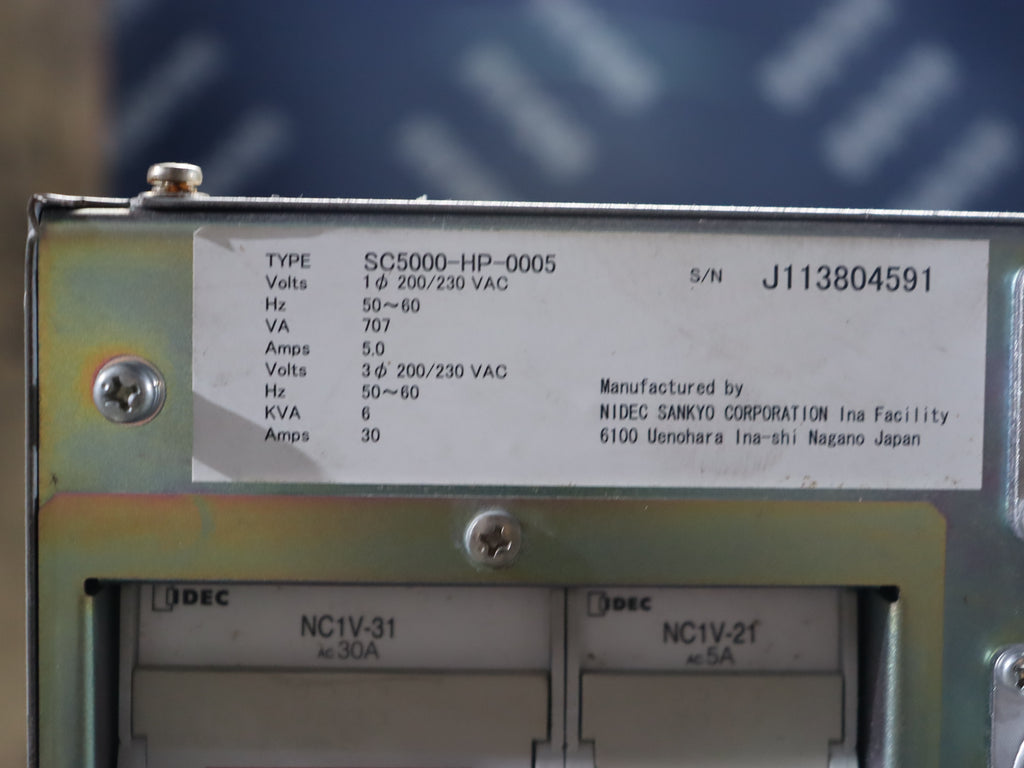 SANKYO SC5000-HP-0005機器人控制器
