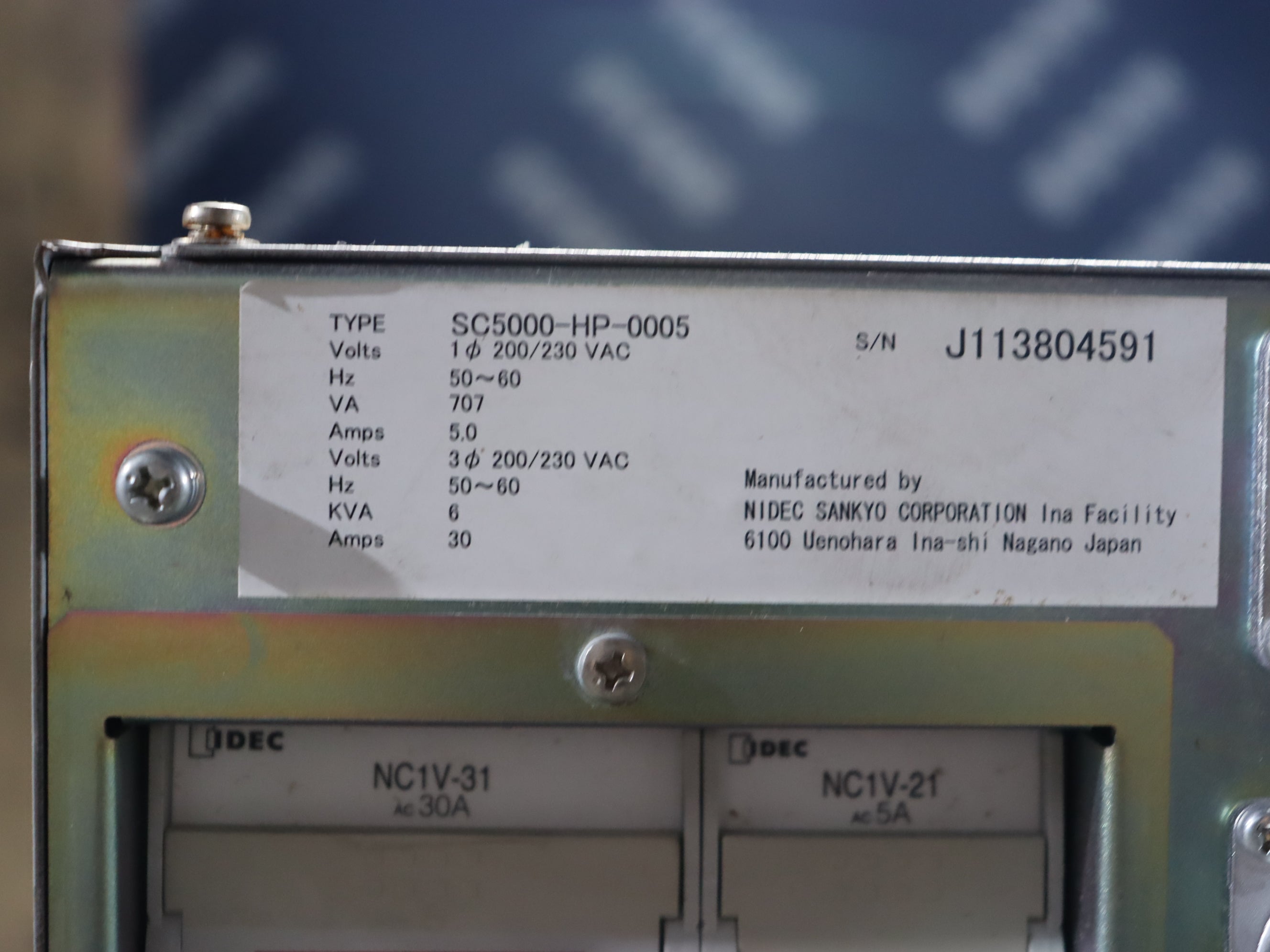 SANKYO SC5000-HP-0005 Robot Controller