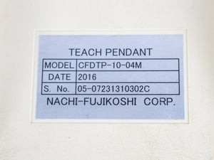 Nachi CFDTP-10-04M Robot Teach Pendant