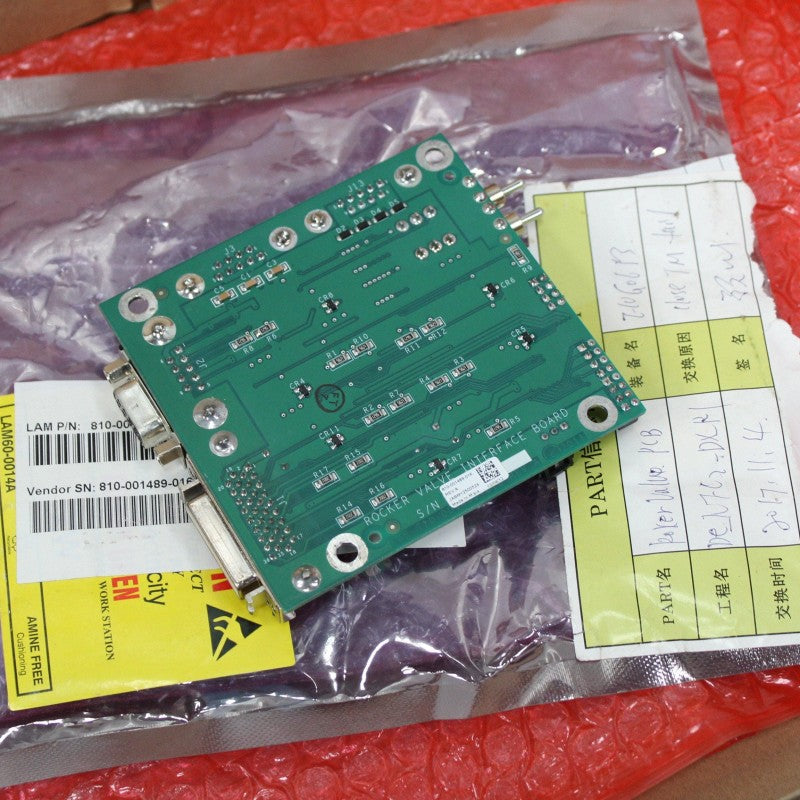 Lam Research 810-001489-016 Rocker Valve Interface Board