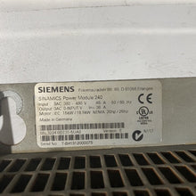 Load image into Gallery viewer, SIEMENS 6SL3224-0BE31-5UA0 Inverter