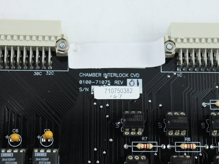 AMAT AKT 0100-71075 CHAMBER INTERLOCK CVD Borad - Rockss Automation