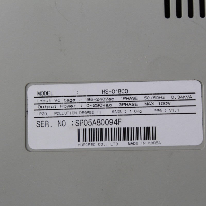 HUROPEL HS-01BC0伺服驅動器