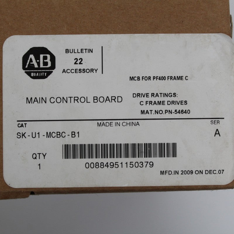 Allen Bradley SK-U1-MCBC-B1 ebmpapst-4184-NX闆卡