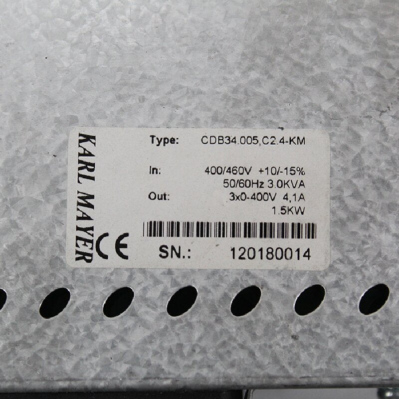 Karl Mayer CDB34.005.C2.4-KM Servo Driver