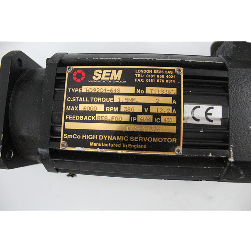 SEM HD92C4-64S Motor