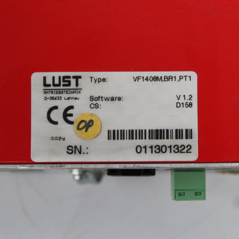 Lust VF1408M.BR1.PT1 Servo Drive Used