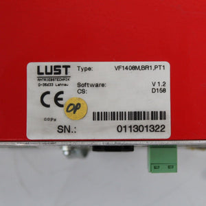 Lust VF1408M.BR1.PT1 Servo Drive Used