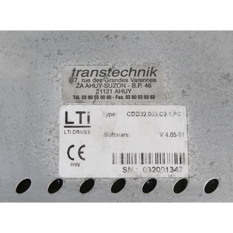 Lust CDD32.003.C2.1.PC1 Servo Drive Input 230VAC