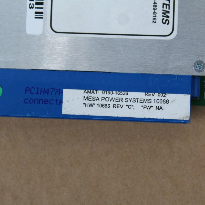應用材料 0190-16526 NO.10686 MESA 電源系統