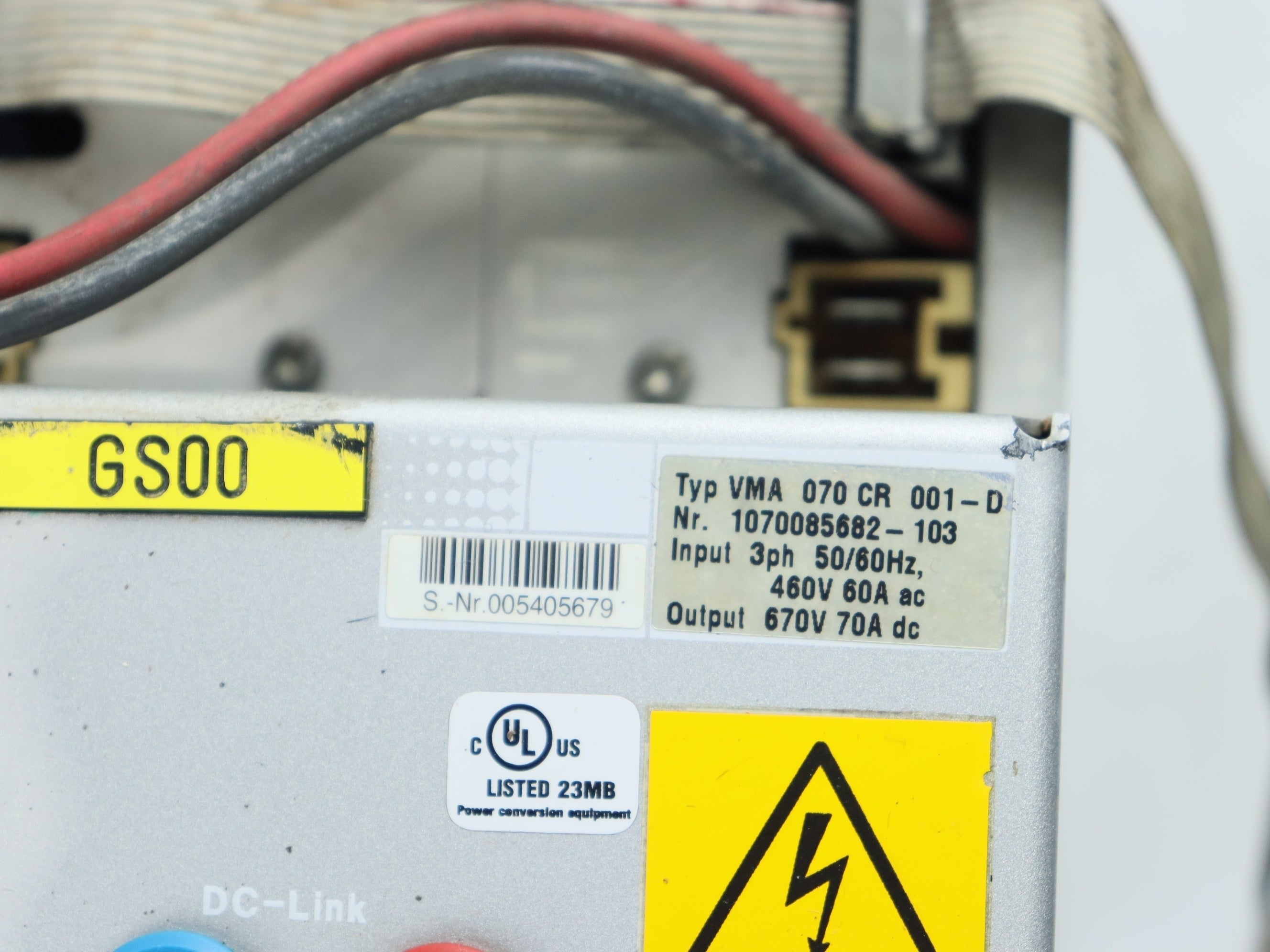 BOSCH VMA070CR001-D SERVO DRIVER