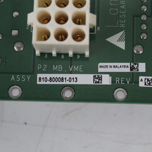 Lam Research 810-80081-013 Board REV.A