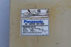 Panasonic MSD041A1X AC Servo Driver