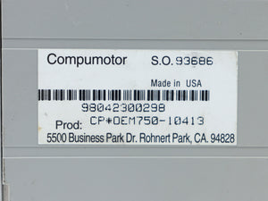 Parker CP*OEM750-10413 Driver