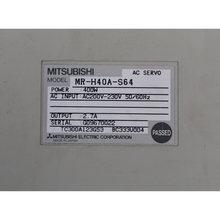 將圖片載入圖庫檢視器 MITSUBISHI MR-H40A-S64 AC Servo Drive Input 200-230V