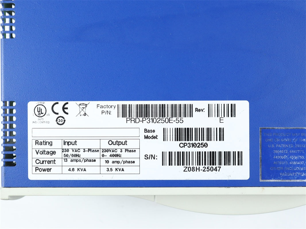科爾摩根Servotronix CP310250 PRD-P310250E-55伺服驅動器